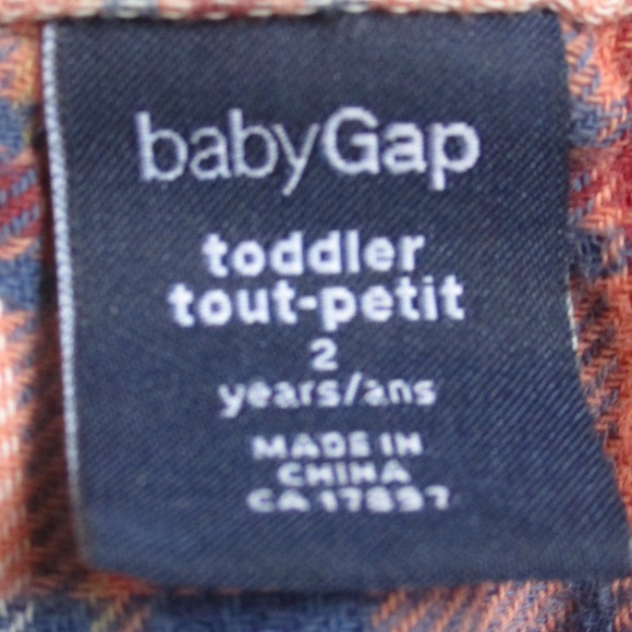 Size 2 Orange Button-down Shirt - Picture 5 of 6